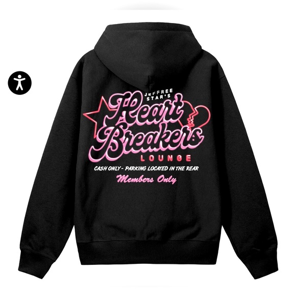 Jeffree Star Tops - Custom ⭐️ Jeffree Star ⭐️ Heartbreaker hoodie size 2x